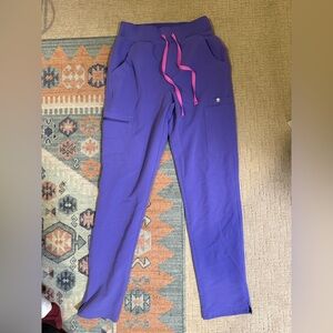 FIGS Yola Purple Scrub Pant